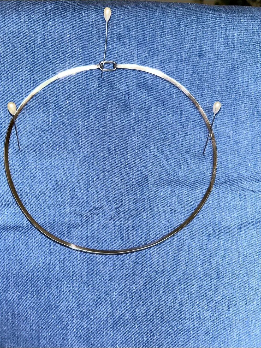 Women's Sterling Silver Collar Choker Necklace